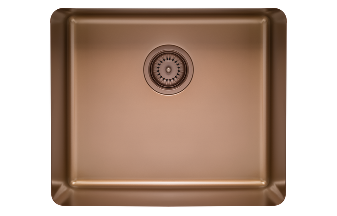 Medium Bowl sink in Aged Brass TTAB40
