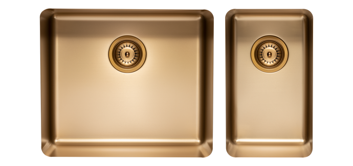 Large and Small Bowl sink in  Brass TTBR5228