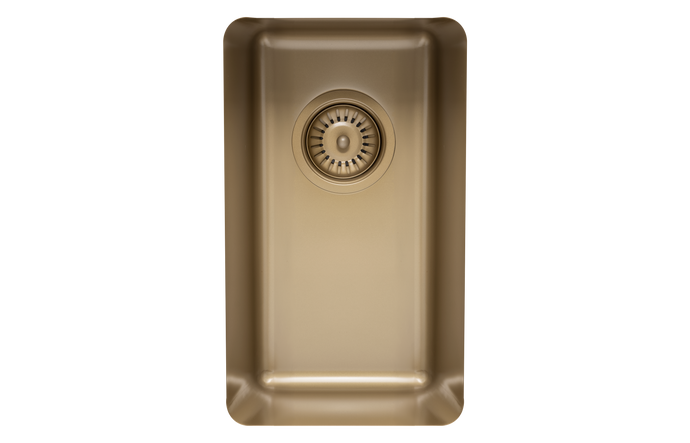 Small Bowl sink in Pearl Gold TTPG28