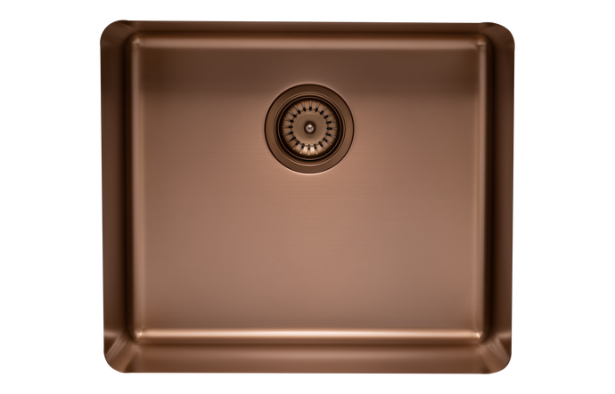 Large Bowl sink in Rose Gold TTRG52